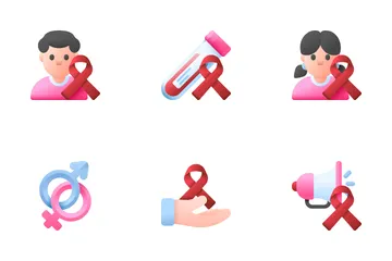 World Aids Day Icon Pack