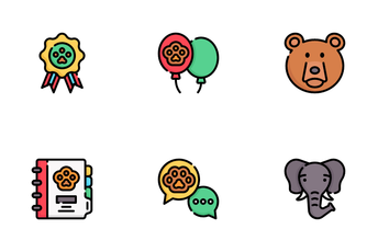 World Animal Day Icon Pack