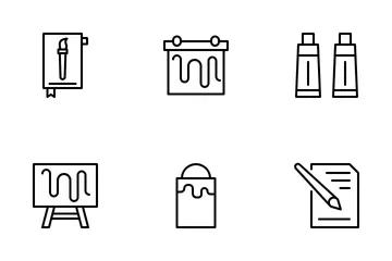 World Art Day Icon Pack