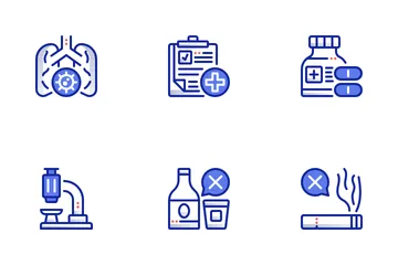 World Cancer Day Icon Pack