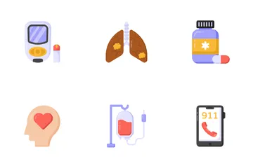 World Cancer Day Icon Pack