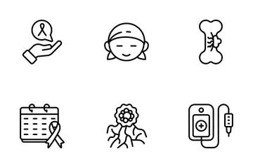 World Cancer Day Icon Pack