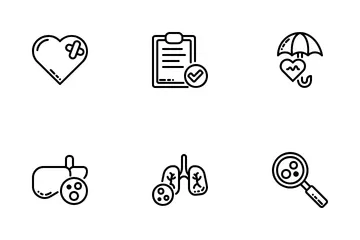 World Cancer Day Icon Pack