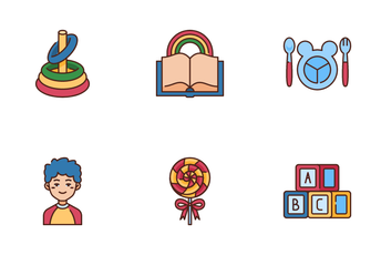 World Children's Day Icon Pack