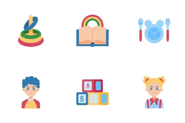 World Children's Day Icon Pack