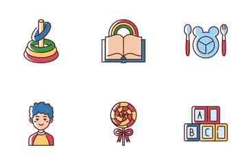 World Children's Day Icon Pack