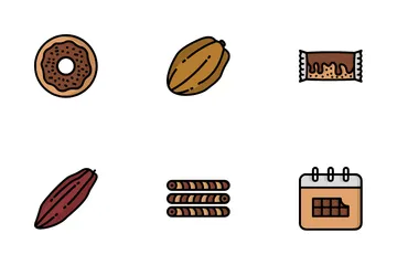 World Chocolate Day Icon Pack