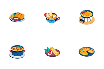 World Classic Food Icon Pack