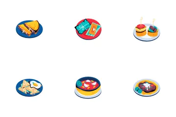 World Classic Food Icon Pack