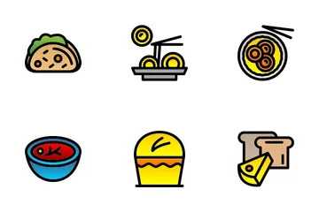 World Cuisine Icon Pack