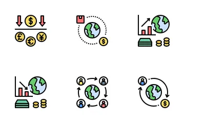 World Economy Icon Pack
