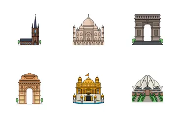 World Famous Buildings Vol-3 Icon Pack