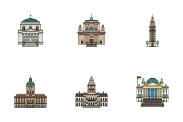 World Famous Buildings Vol-4 Icon Pack