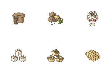 World Famous Desserts Icon Pack