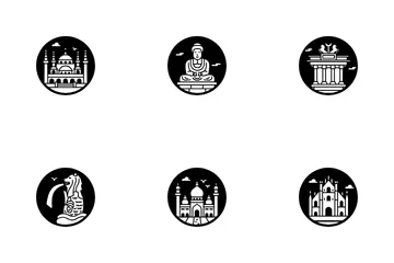 World Famous Landmarks Icon Pack