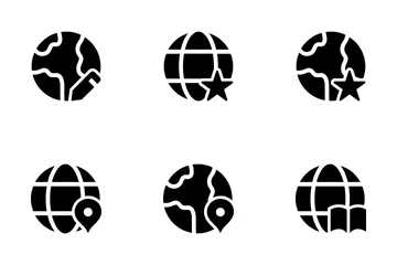 World Globe Network Vol-2 Icon Pack