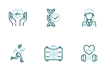 World Health Day Icon Pack