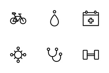 World Health Day Icon Pack