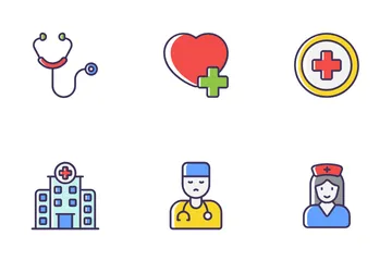 World Health Day Icon Pack