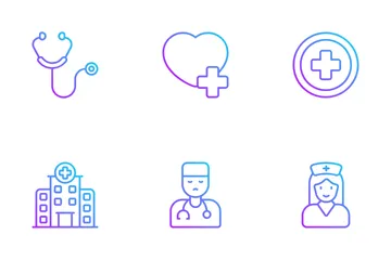 World Health Day Icon Pack