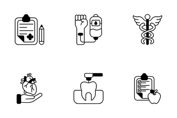 World Health Day Icon Pack