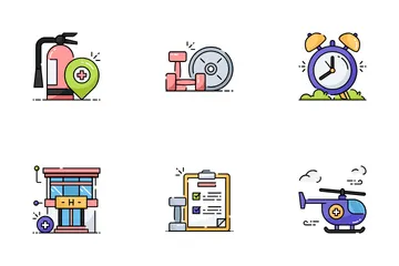 World Health Day Icon Pack