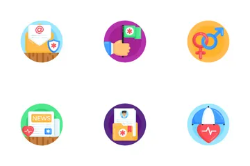 World Health Day Icon Pack