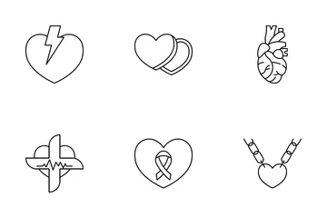 World Heart Day Icon Pack