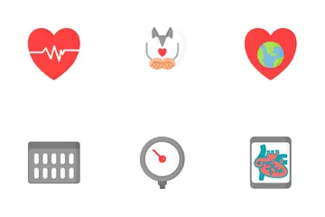 World Heart Day Icon Pack