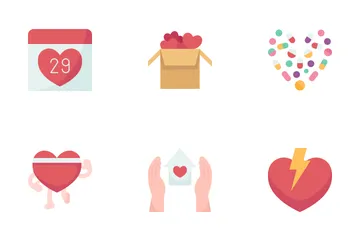 World Heart Day Icon Pack