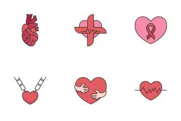 World Heart Day Icon Pack