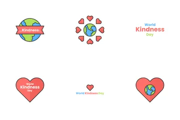 World Kindness Day Icon Pack
