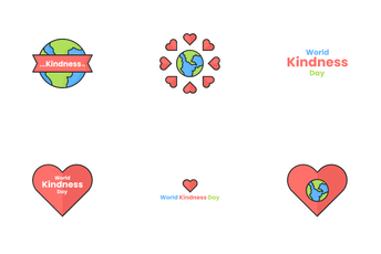 World Kindness Day Icon Pack