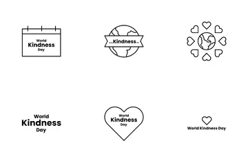 World Kindness Day Icon Pack