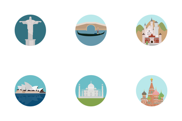 World Monuments  Icon Pack