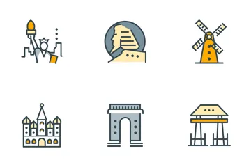 World Monuments  Icon Pack