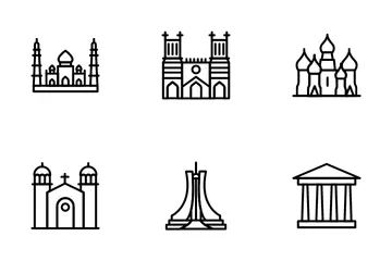 World Monuments Icon Pack