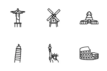 World Monuments  Icon Pack