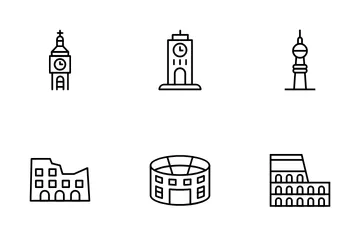 World Monuments  Vol 1 Icon Pack