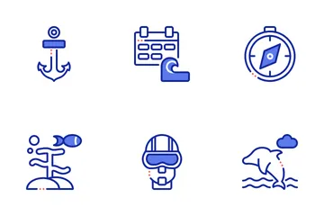 World Ocean Day Icon Pack