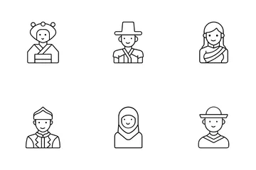 World People Icon Pack