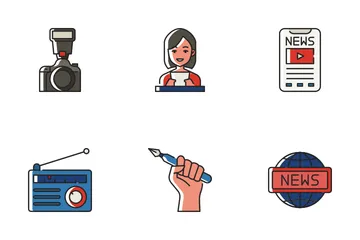 World Press Freedom Day Icon Pack