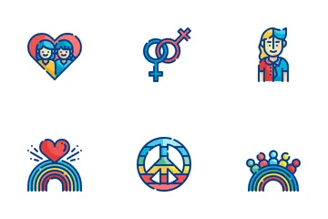 World Pride Day Icon Pack