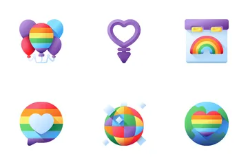 World Pride Day Icon Pack