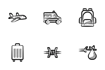 World Refugee Day Icon Pack