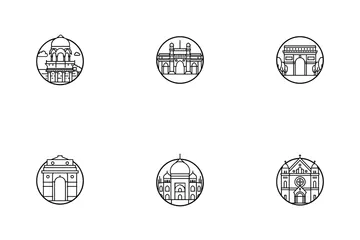 World Top Cities Icon Pack