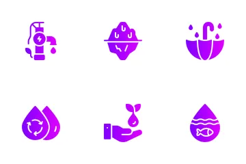 World Water Day Icon Pack