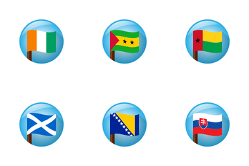Worlds  Flags Icon Pack
