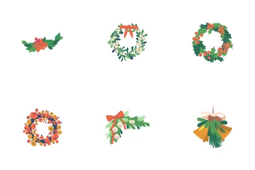 Wreath Icon Pack