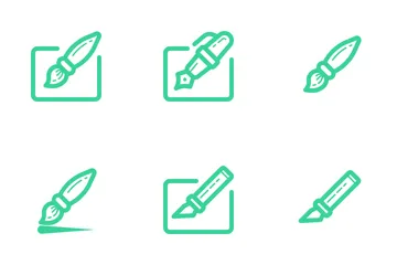 Writing Tools (Outline) Icon Pack